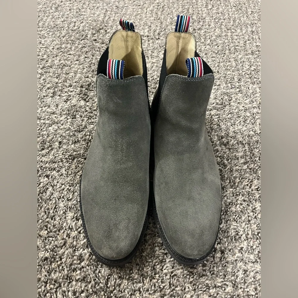 Robert graham suede grey Chelsea boots size 11 - Picture 2 of 8